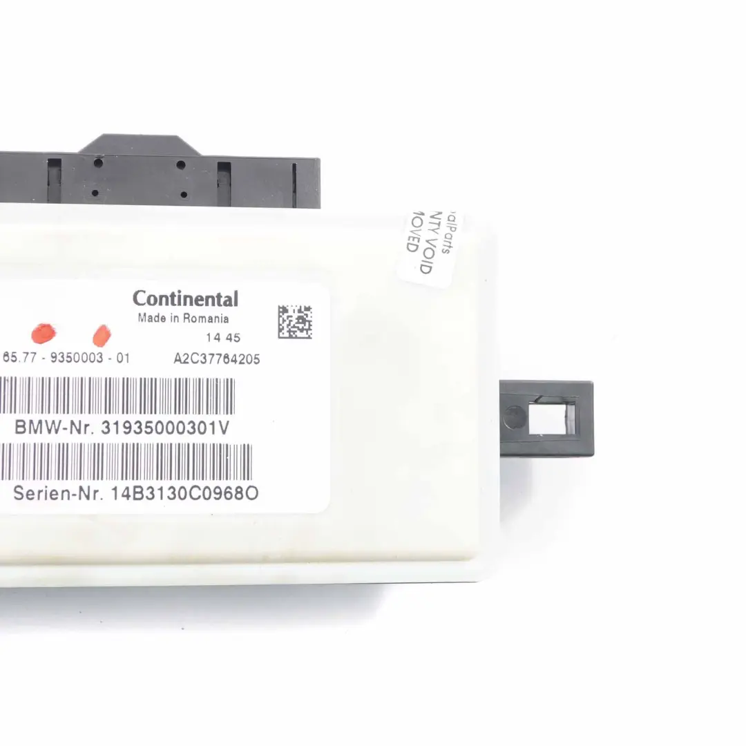  Sicherheitssteuergerät BMW F01 LCI F07 F10 F11 F25 Air Module Bag ECU - SKU 9350003 - Teilenummer 9350003