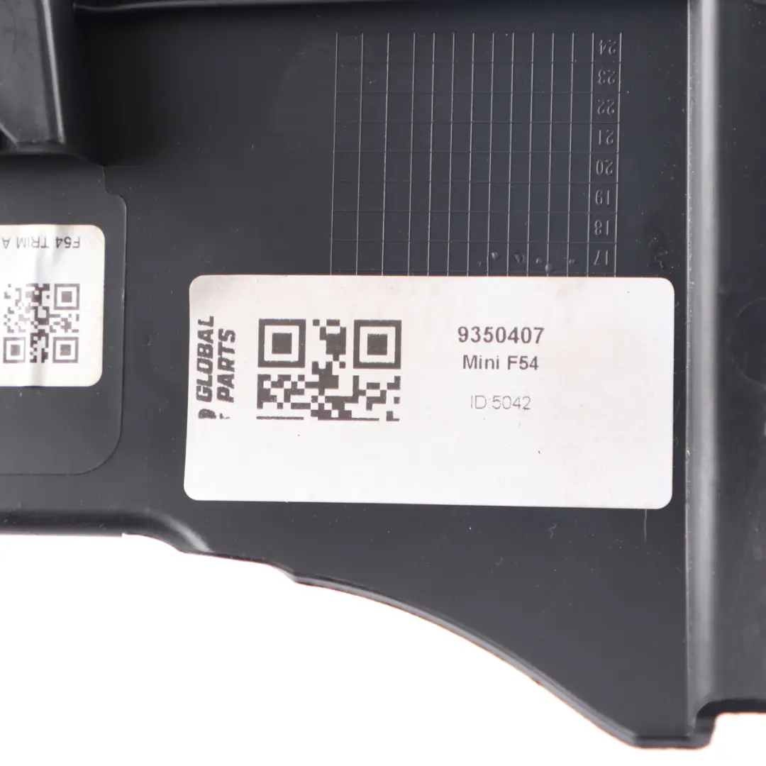 Pillar Centre Trim Cover Left N/S to Mini F54 A with Part number 9350407 Mini F54 A Pillar Centre Trim Cover Left N/S - SKU 9350407 - Part number 9350407