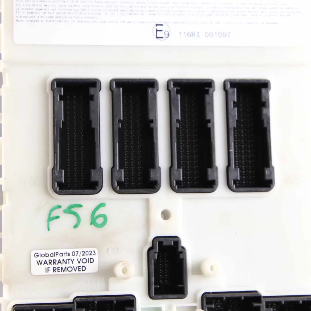 ECU Body Domain Controller BDC Module to Mini Cooper One F54 F55 F56 F60 with Part number 9350678 Mini Cooper One F54 F55 F56 F60 ECU Body Domain Controller BDC Module - SKU 9350678 - Part number 9350678