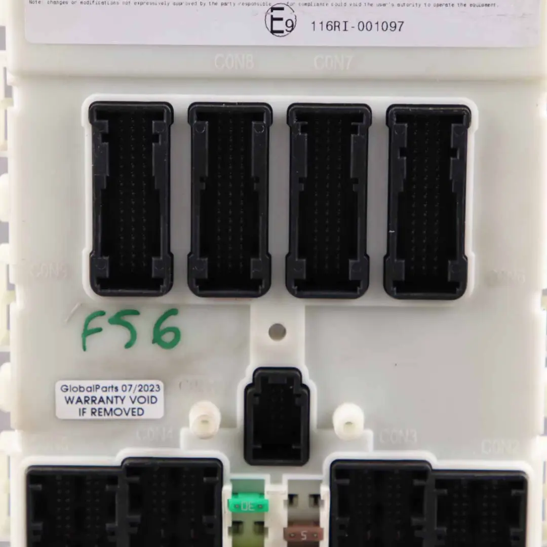 ECU Body Domain Controller BDC Module to Mini Cooper One F54 F55 F56 F60 with Part number 9350678 Mini Cooper One F54 F55 F56 F60 ECU Body Domain Controller BDC Module - SKU 9350678 - Part number 9350678