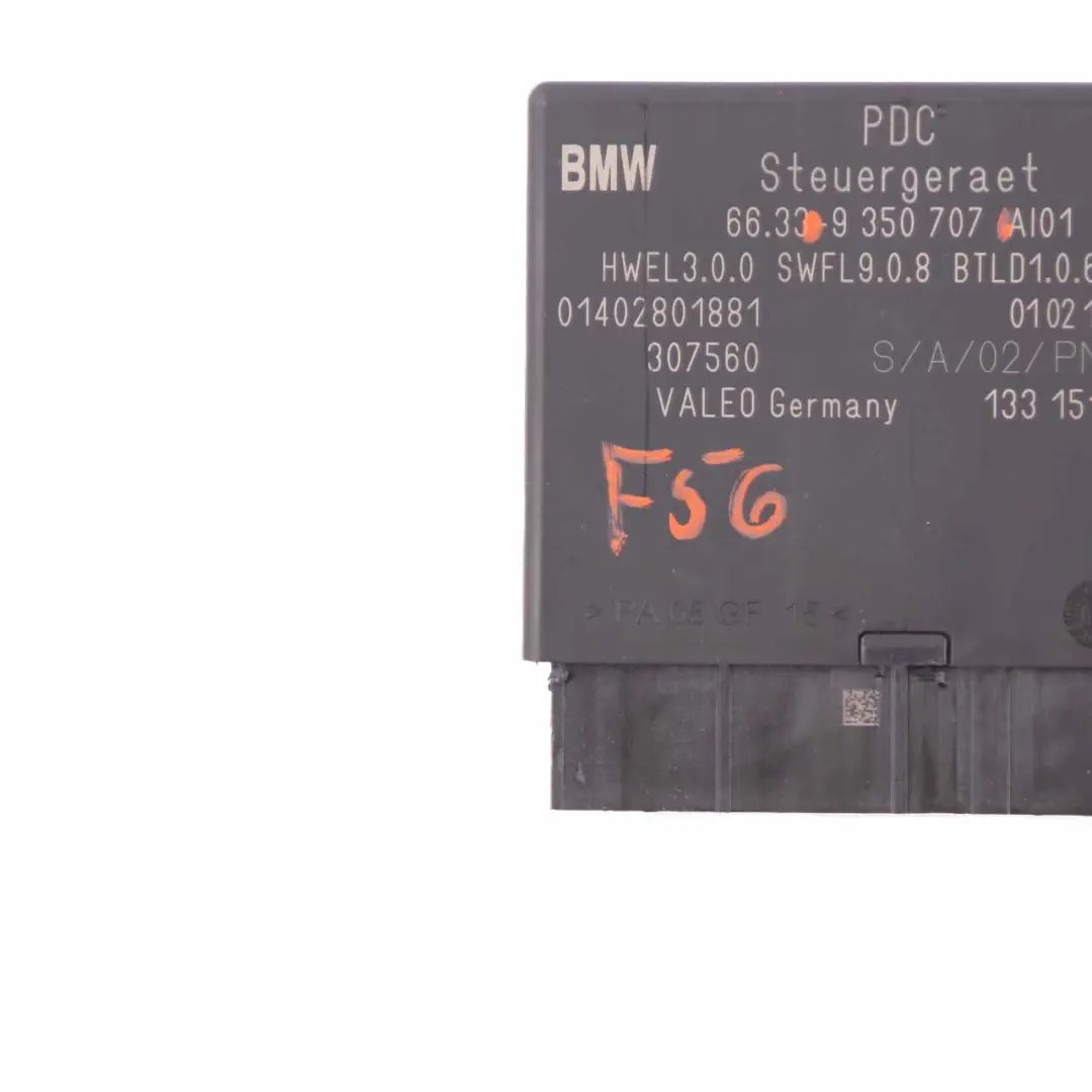 Moduł Sterownik PDC Parkowania do BMW F15 I01 Mini F55 F56 F57 o numerze 9350707 BMW F15 I01 Mini F55 F56 F57 Moduł Sterownik PDC Parkowania - SKU 9350707 - Numer Części 9350707