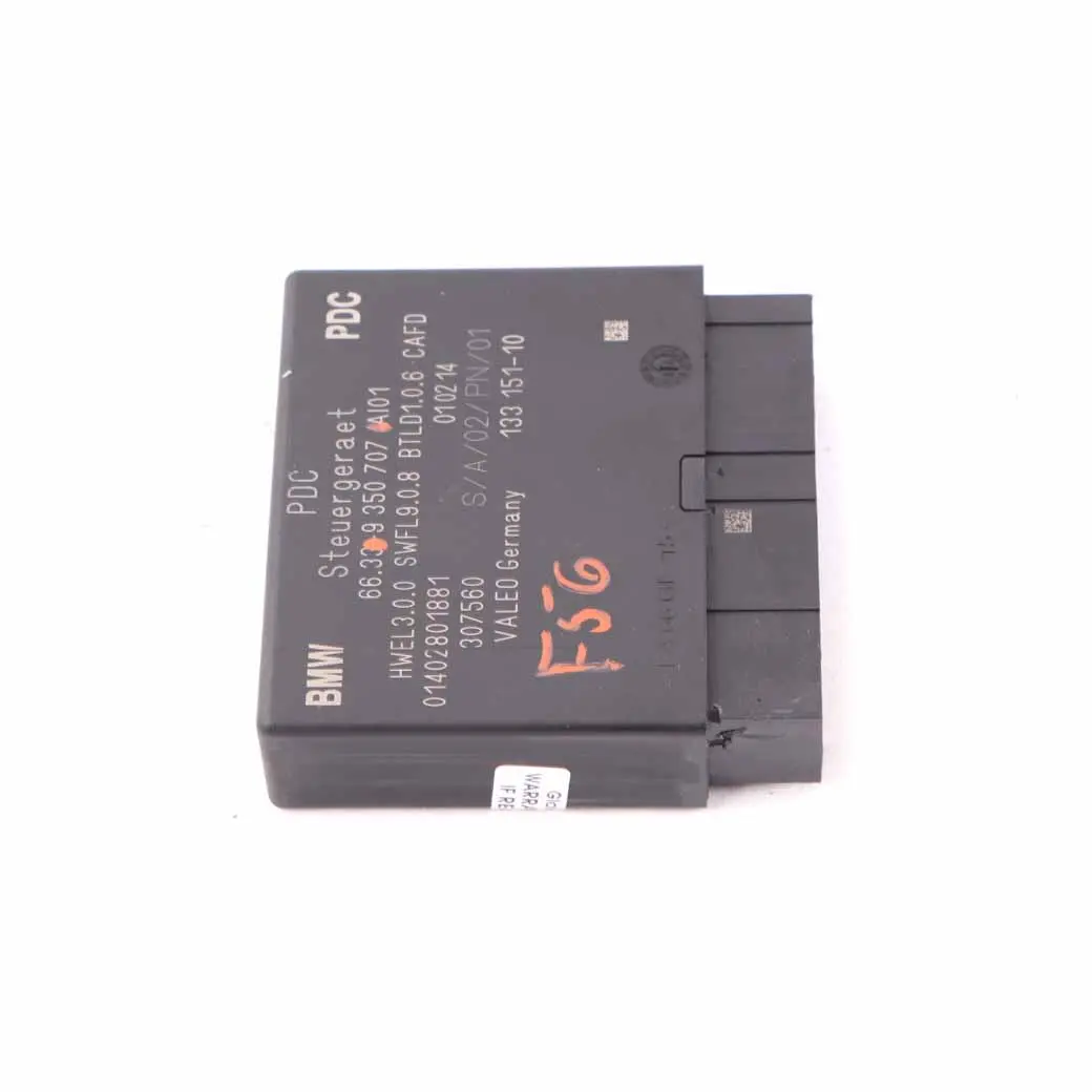 Módulo PDC Control Asistente Aparcamiento para BMW F15 I01 Mini F55 F56 F57 con número de pieza 9350707 BMW F15 I01 Mini F55 F56 F57 Módulo PDC Control Asistente Aparcamiento - SKU 9350707 - Número de pieza 9350707