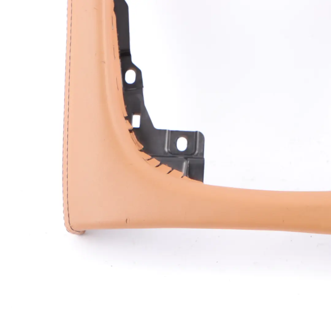 Centre Console Trim Gear Shifter Cover Surround Cognac Brown to BMW G11 with Part number 9352293 BMW G11 Centre Console Trim Gear Shifter Cover Surround Cognac Brown - SKU 9352293 - Part number 9352293