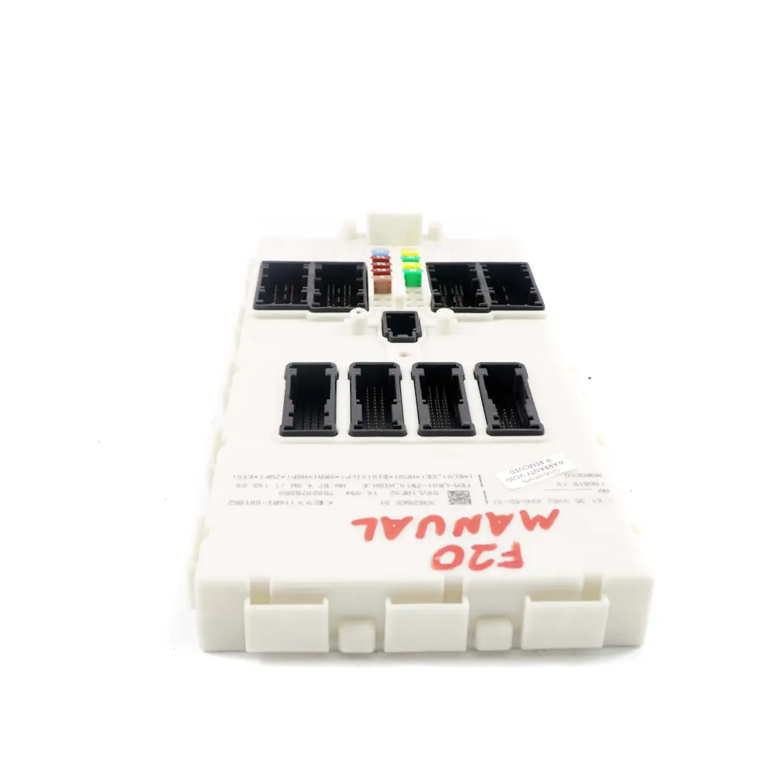 BMW F20 F21 F22 F30 F32 Front Electronic Module Control Unit FEM Manual - SKU 9352865 - Part number 9352865