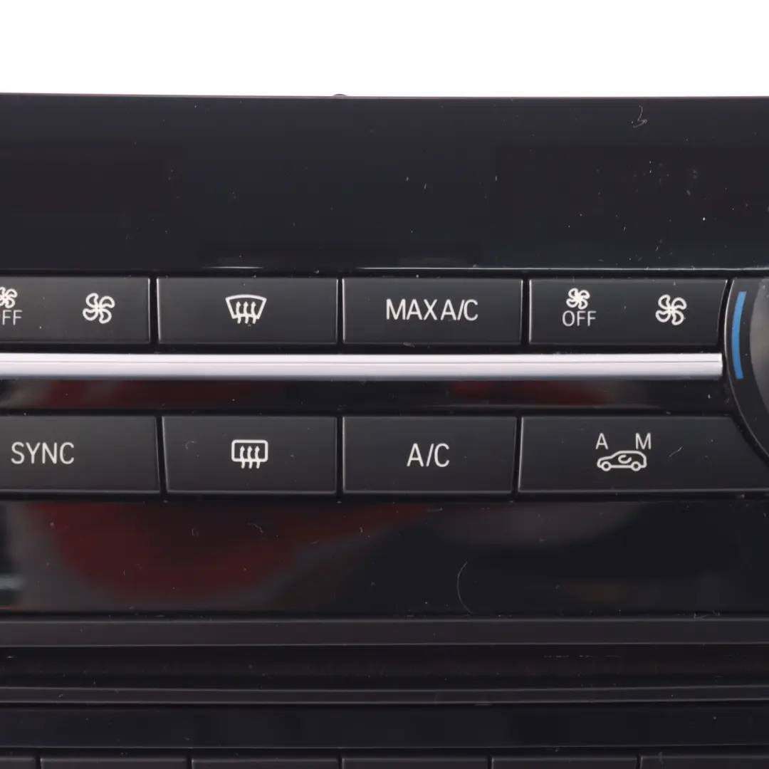  Control Panel BMW X5 F15 X6 F16 Radio Air Condtioning A/C Control Switch - SKU 9352872 - Part number 9388808