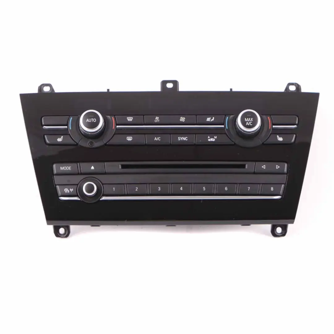 BMW X3 F25 Switch Panel Radio Air Conditioning Control Panel Black - SKU 9353110 - Part number 9353110