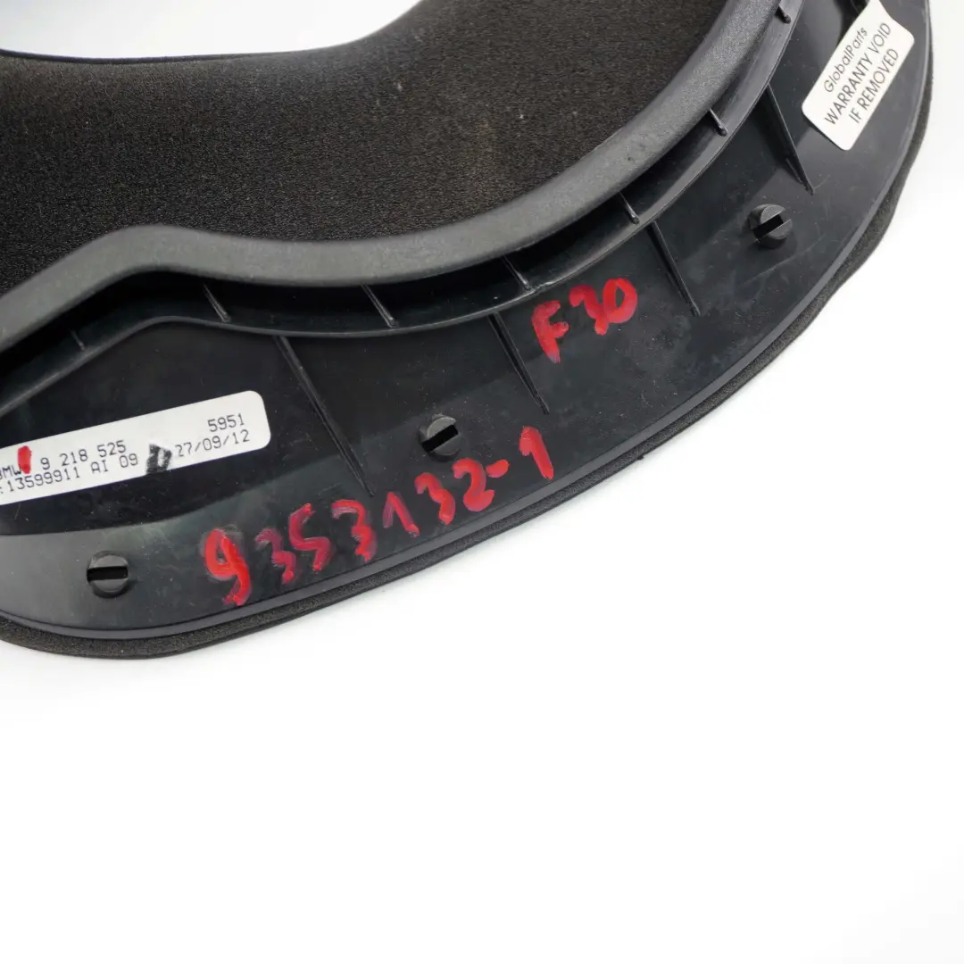 Pannello Di Rivestimento Fessura Del Piantone Sterzo per BMW F30 F31 F32 F33 con numero di parte 9353132 BMW F30 F31 F32 F33 Pannello Di Rivestimento Fessura Del Piantone Sterzo - SKU 9353132-1 - Numero di parte 9353132