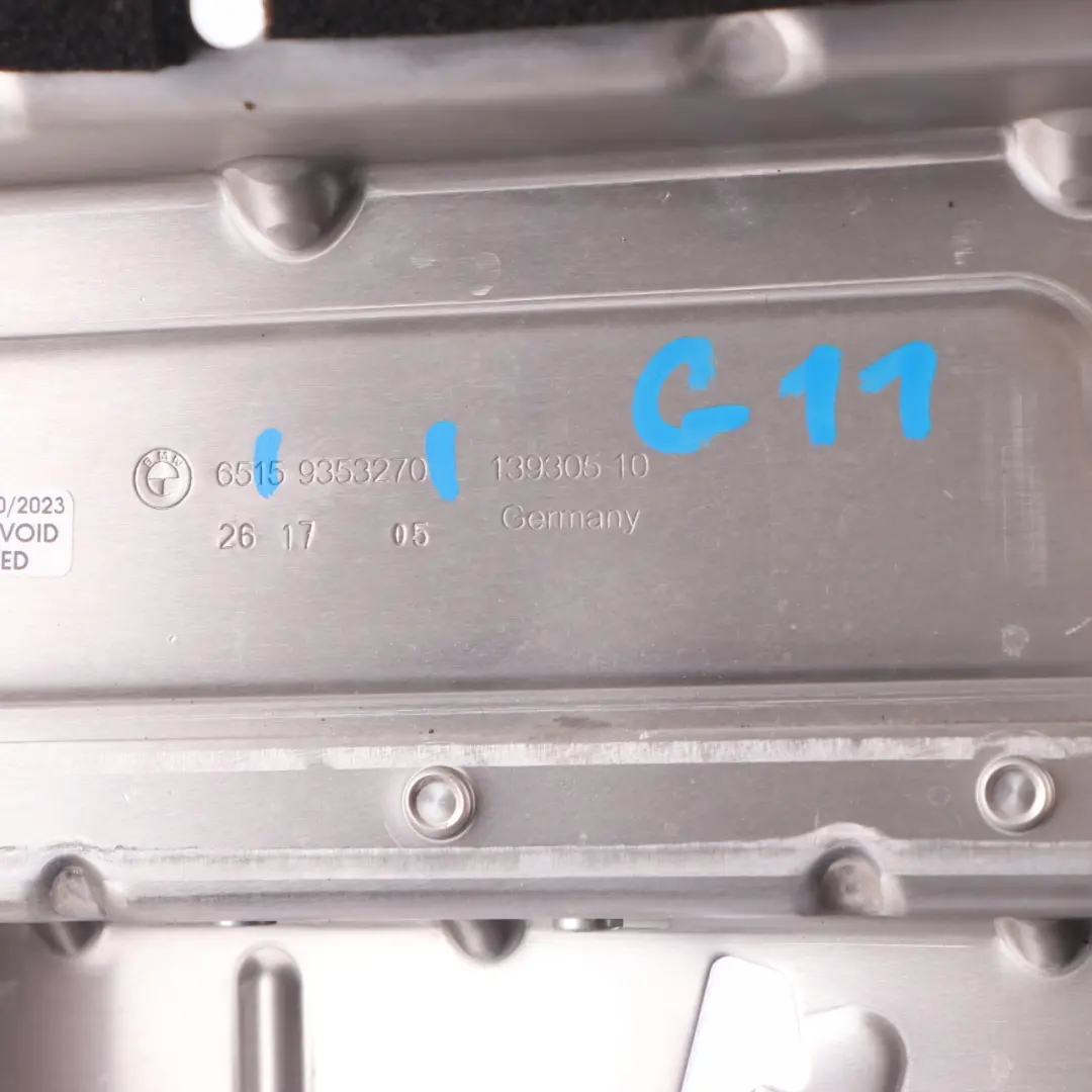 Trunk Bracket Holder Audio Boot Amplifier Mounting Mount to BMW G11 G12 with Part number 9353270 BMW G11 G12 Trunk Bracket Holder Audio Boot Amplifier Mounting Mount - SKU 9353270 - Part number 9353270