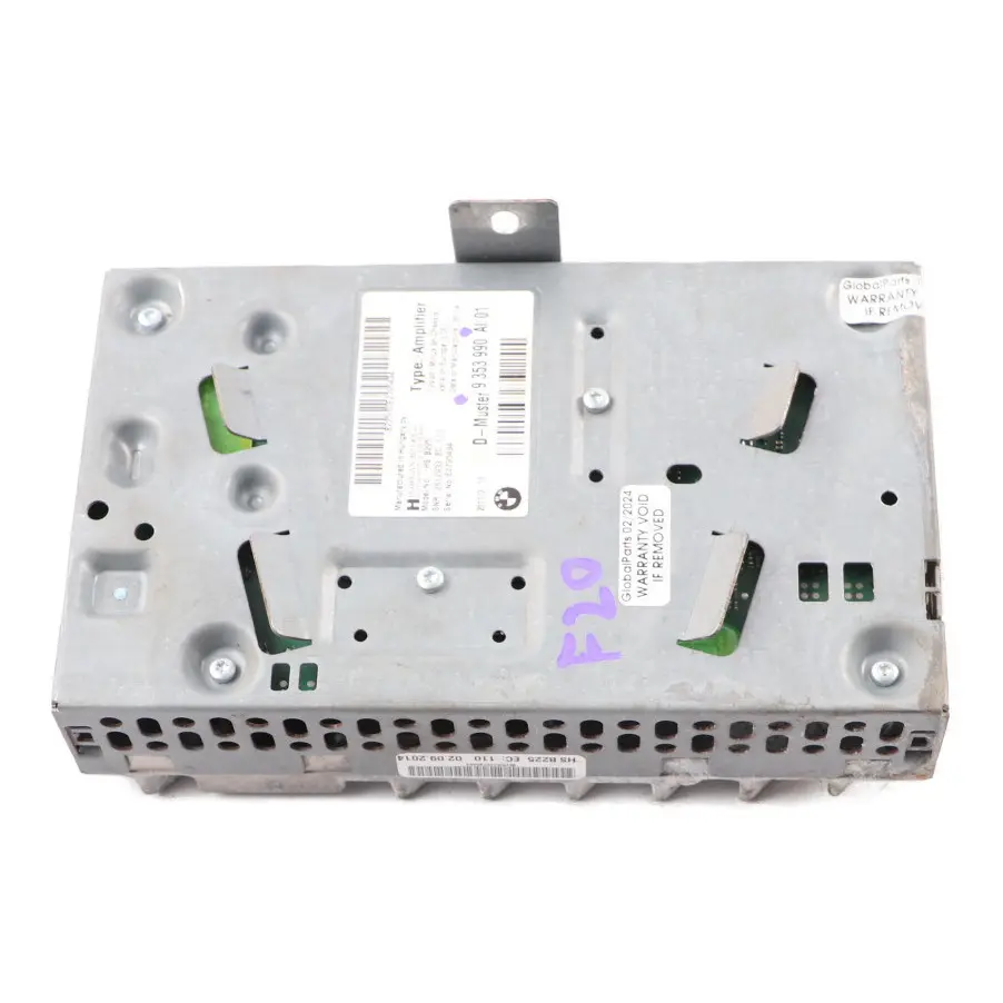  Audio Amplifier BMW F20 F21 Mini F55 F56 Top Hifi Harman Kardon Unit - SKU 9353990 - Part number 9353990