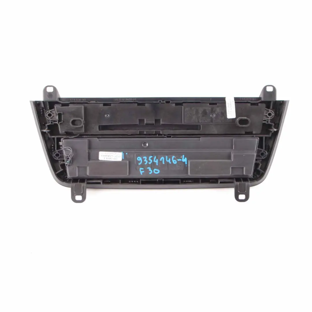  Panel Aire Acondicionado BMW F20 F30 F31 Radio CD Player Climatizador - SKU 9354143-2 - Número de pieza 9354143