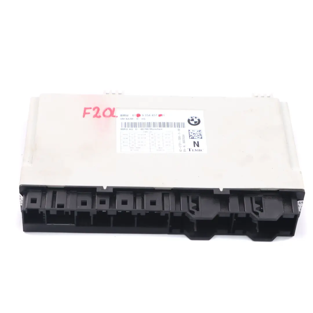 BMW F20 F30 F31 F32 Front Seat Control Unit Module ECU - SKU 9354457 - Part number 9354457
