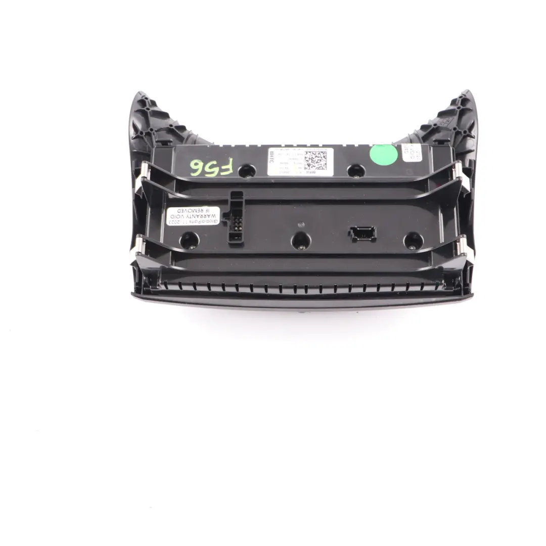  Pannello controllo del clima Mini F55 F56 F57 riscaldatore aria condizionata A/C - SKU 9354512 - Numero di parte 9354512