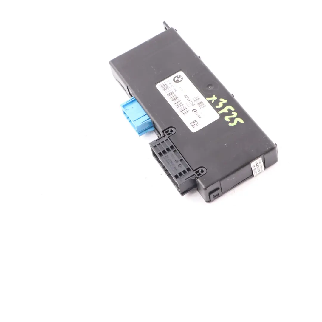 BMW X3 F25 Central Gateway Module Control Unit Lear ZGW-02 4SK Mid - SKU 9354758 - Part number 9354758