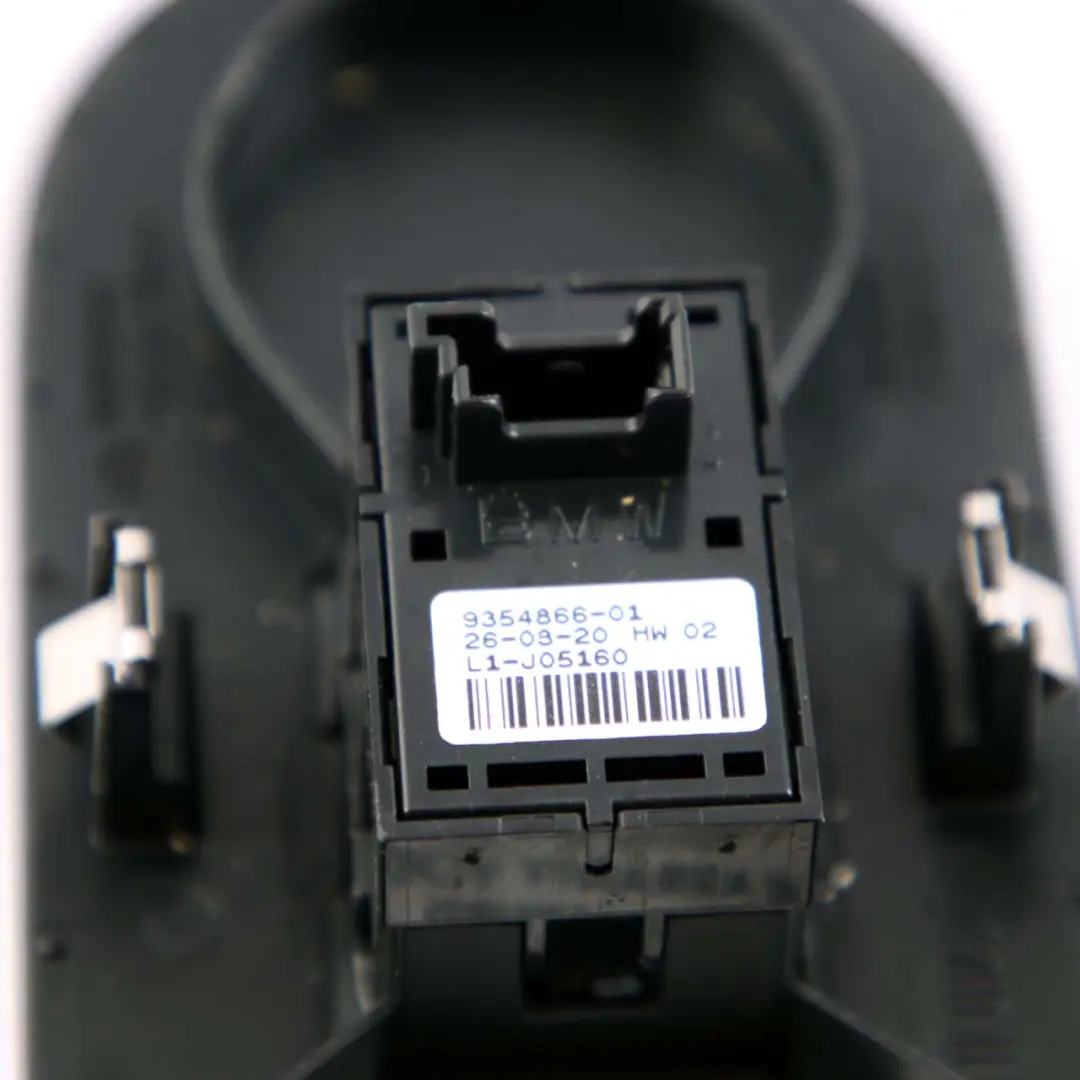 Mini F60 Window Lifter Switch Control Button Chrome Front Passenger Side - SKU 9354866-4 - Part number 9354866