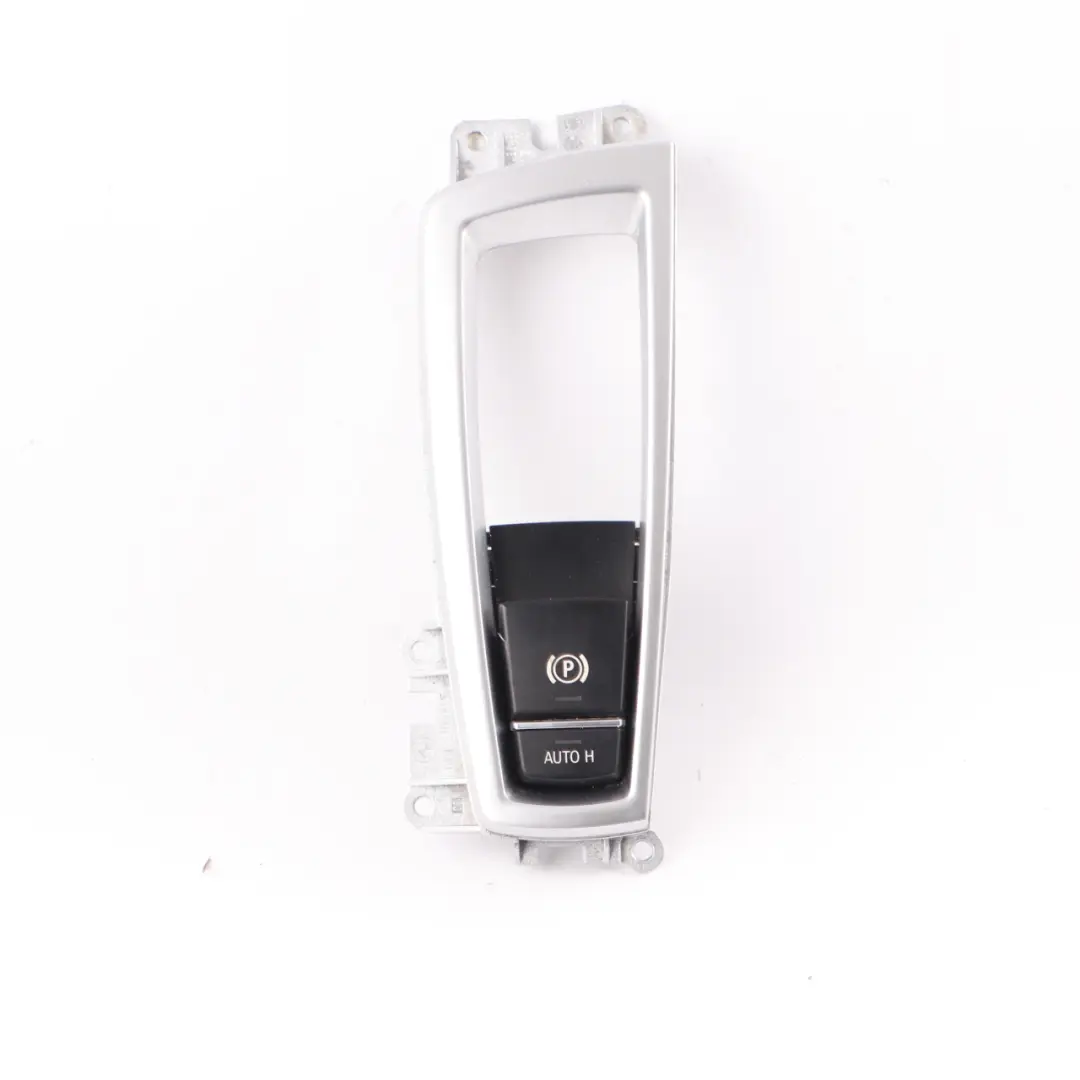 Parking Brake Switch Frame EMF Auto Hold Trim to BMW F25 F10 F12 Electric with Part number 9355233 BMW F25 F10 F12 Electric Parking Brake Switch Frame EMF Auto Hold Trim - SKU 9355233 - Part number 9355233