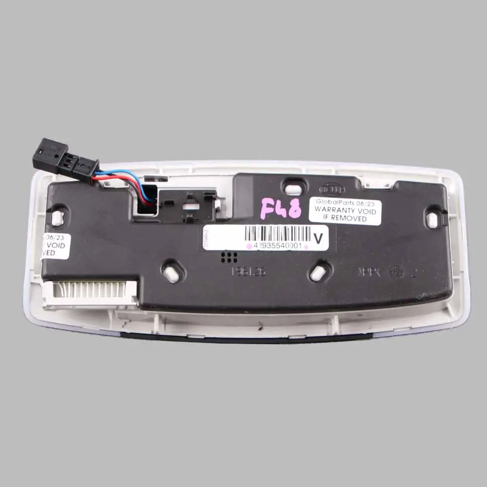 Roof Light BMW X1 F48 X2 F39 F45 Interior Front Reading Lamp Switch Unit  - SKU 9355400 - Part number 9355400