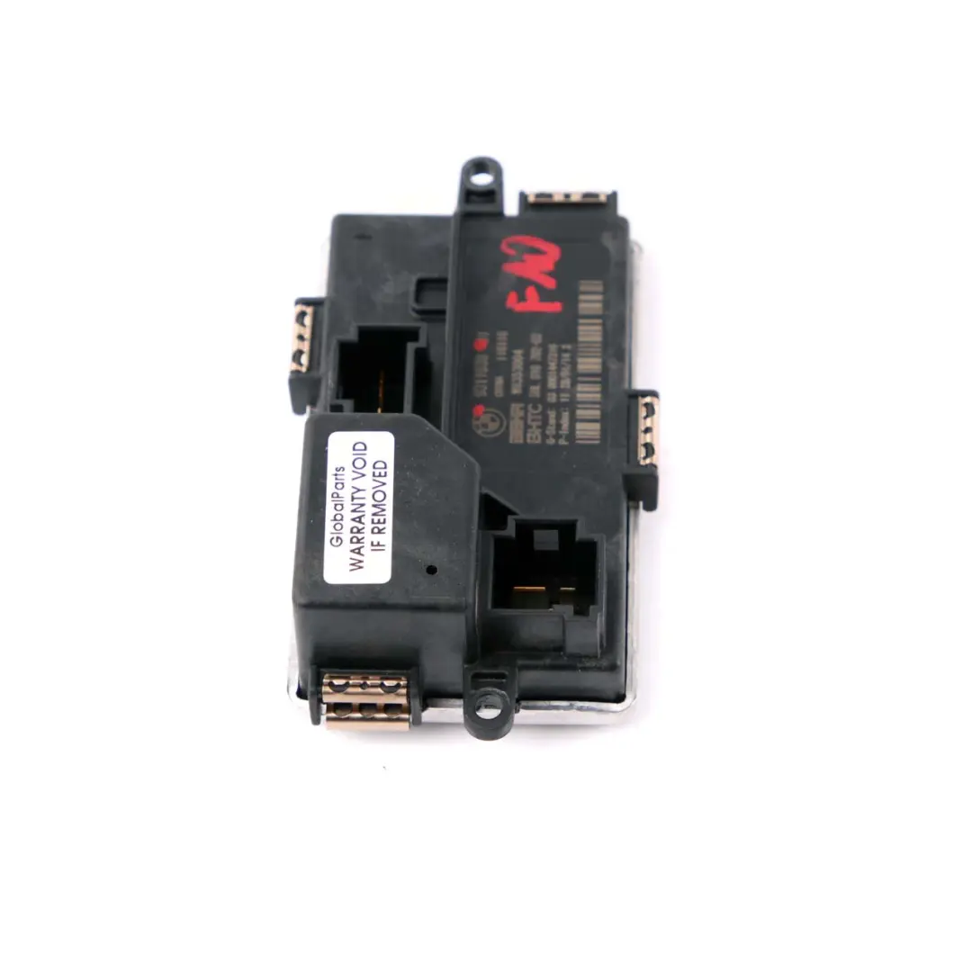 Gebläseregler Heizung Blow Resistor Motor 9311938 für BMW F01 F07 F10 F11 F12 F13 mit Teilenummer 9355981 BMW F01 F07 F10 F11 F12 F13 Gebläseregler Heizung Blow Resistor Motor 9311938 - SKU 9355981 - Teilenummer 9355981
