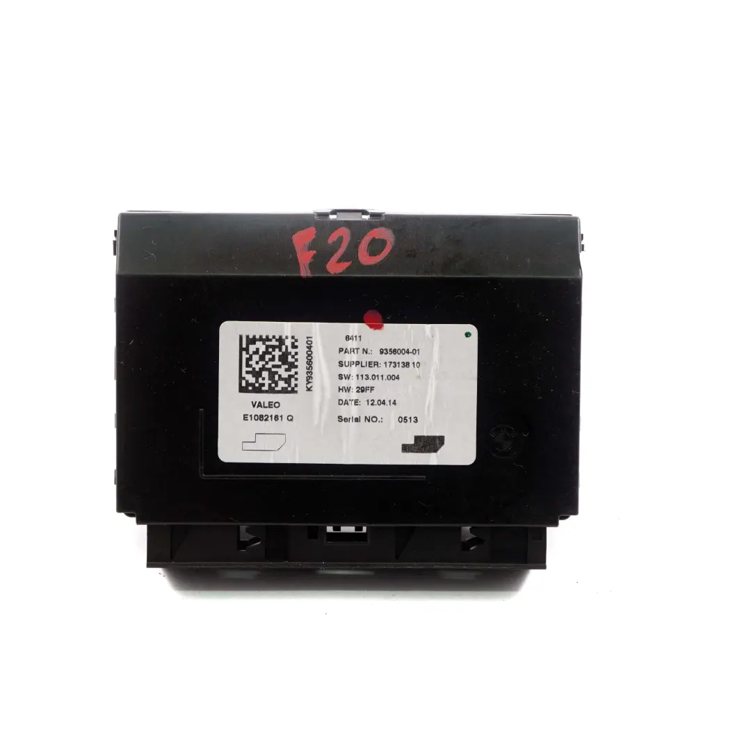 BMW F20 F21 F30 F31 F32 Control Unit Automatic Air Conditioning Module - SKU 9356004 - Part number 9356004