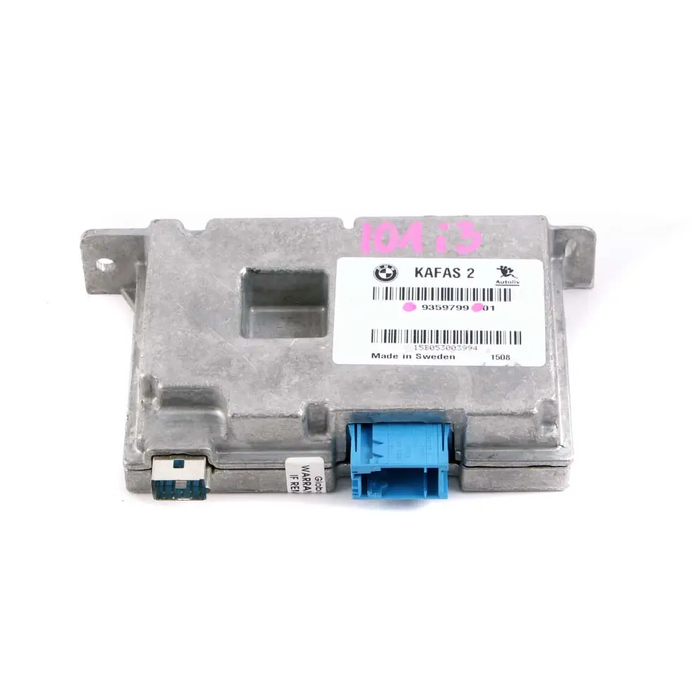 BMW i3 I01 F10 F20 F30 LCI KaFAS Cámara Control de Velocidad ECU Módulo - SKU 9359799 - Número de pieza 9359799