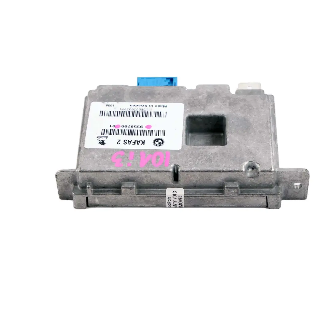 BMW i3 I01 F10 F20 F30 LCI KaFAS Cámara Control de Velocidad ECU Módulo - SKU 9359799 - Número de pieza 9359799