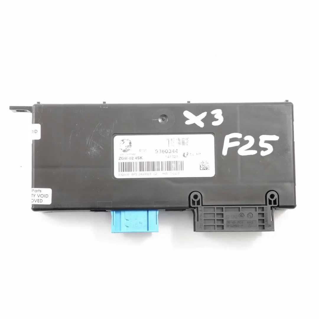Central Gateway Module Unità di controllo Lear ZGW-02 4SK per BMW X3 F25 con numero di parte 9360344 BMW X3 F25 Central Gateway Module Unità di controllo Lear ZGW-02 4SK - SKU 9360344 - Numero di parte 9360344