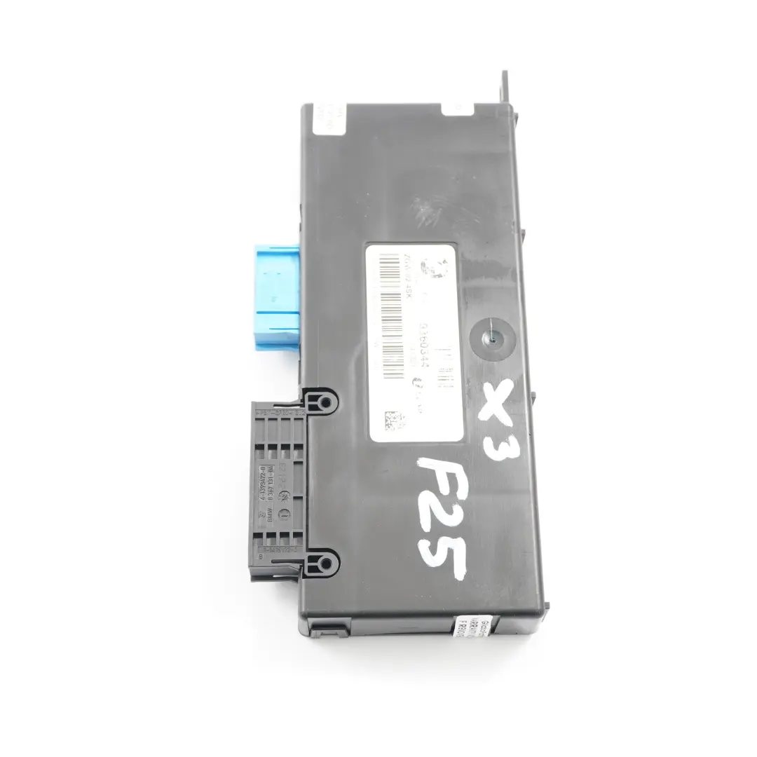 BMW X3 F25 Zentrales Gateway Modul Steuergerät Lear ZGW-02 4SK - SKU 9360344 - Teilenummer 9360344