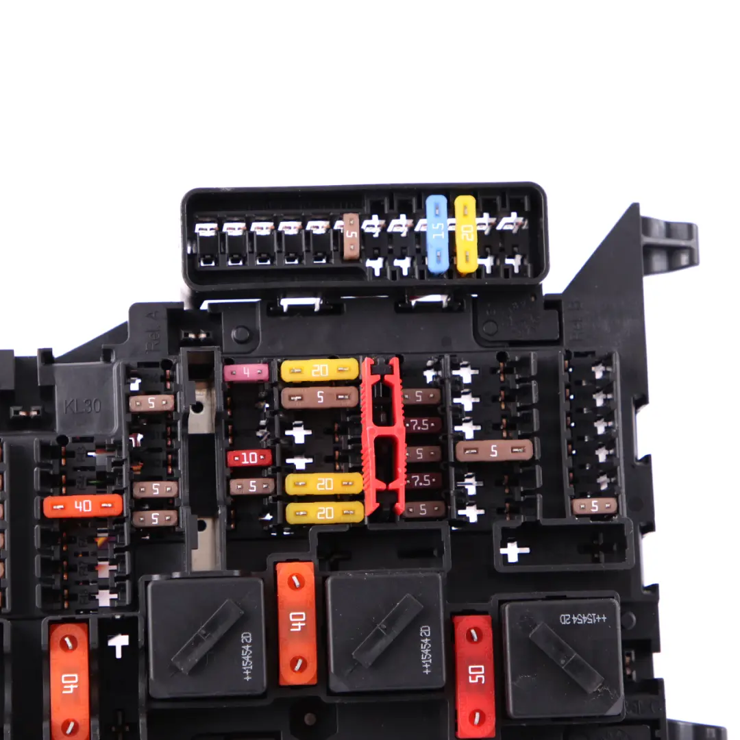 Distribution Fuse Box to BMW 2 X1 F45 F48 Mini F55 F56 Rear Electric Power with Part number 9360501 BMW 2 X1 F45 F48 Mini F55 F56 Rear Electric Power Distribution Fuse Box - SKU 9360501-1 - Part number 9360501