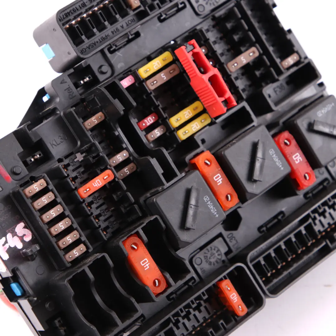 Distribution Fuse Box to BMW 2 X1 F45 F48 Mini F55 F56 Rear Electric Power with Part number 9360501 BMW 2 X1 F45 F48 Mini F55 F56 Rear Electric Power Distribution Fuse Box - SKU 9360501-1 - Part number 9360501