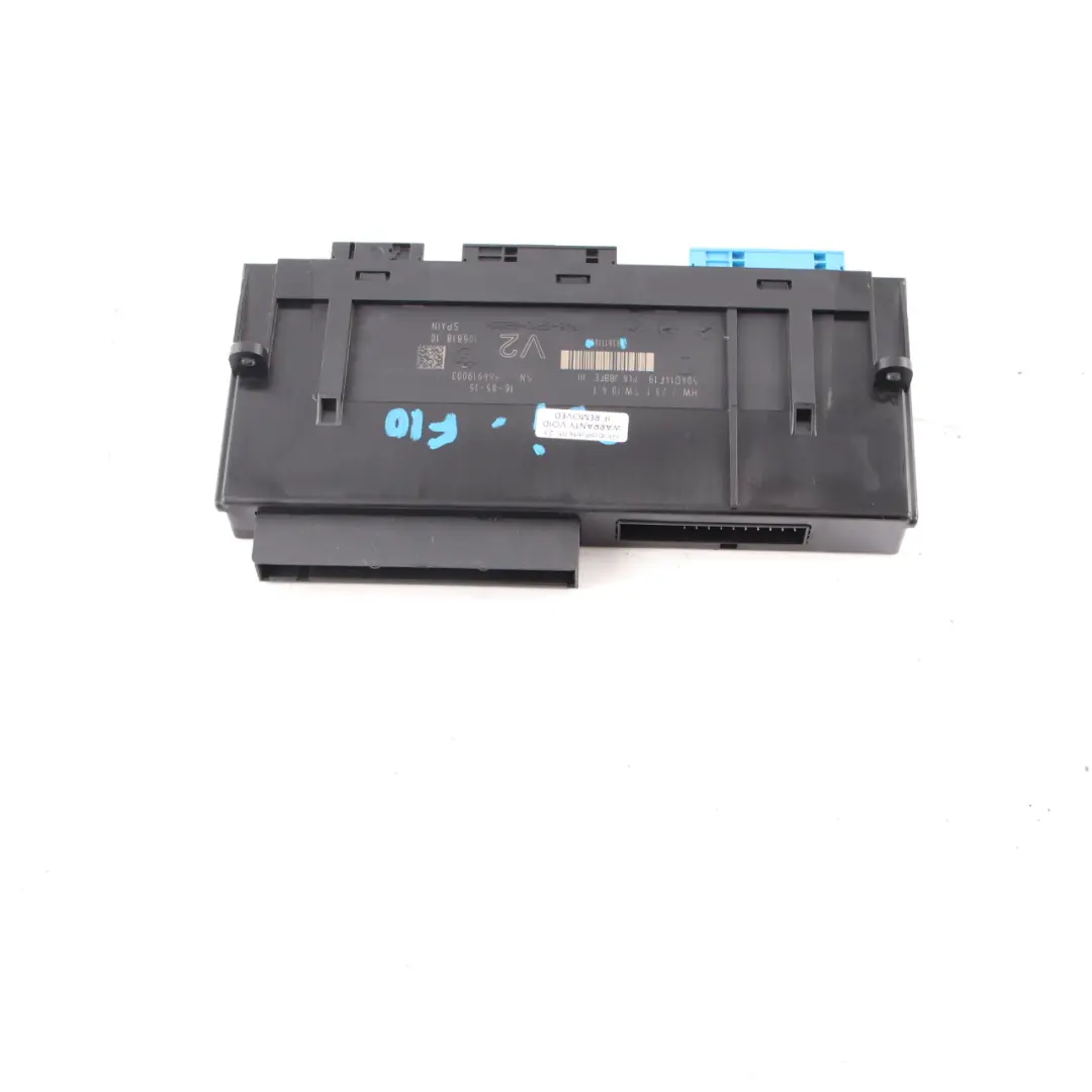 Módulo de Control de Carrocería Unidad ECU JBBFEIII V2 PL6 para BMW F10 LCI con número de pieza 9361116 BMW F10 LCI Módulo de Control de Carrocería Unidad ECU JBBFEIII V2 PL6 - SKU 9361116 - Número de pieza 9361116
