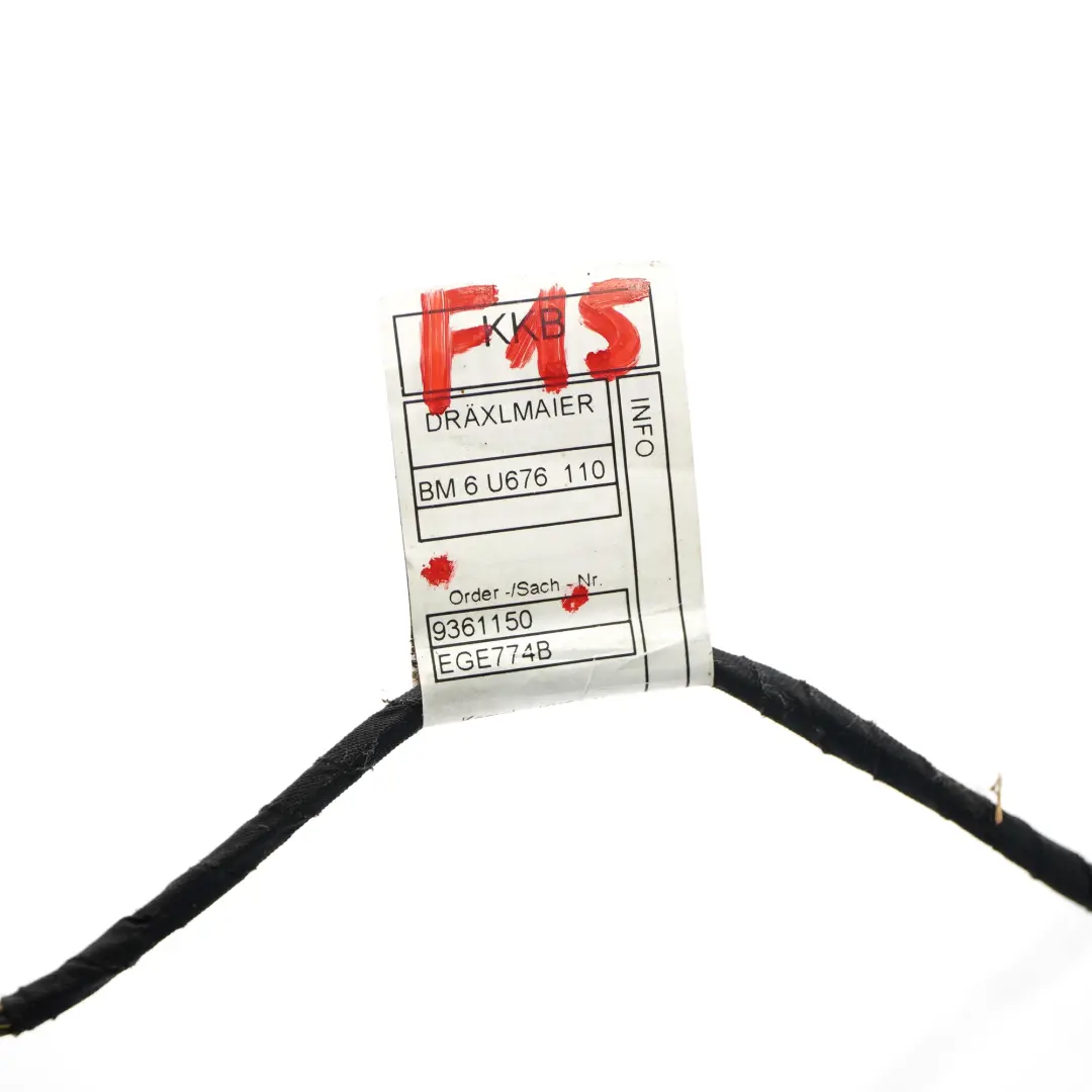 Cableado BMW X5 F15 M Sport Asistente de aparcamiento trasero PDC 361150 para con número de pieza 9361150 Cableado BMW X5 F15 M Sport Asistente de aparcamiento trasero PDC 361150 - SKU 9361150 - Número de pieza 9361150