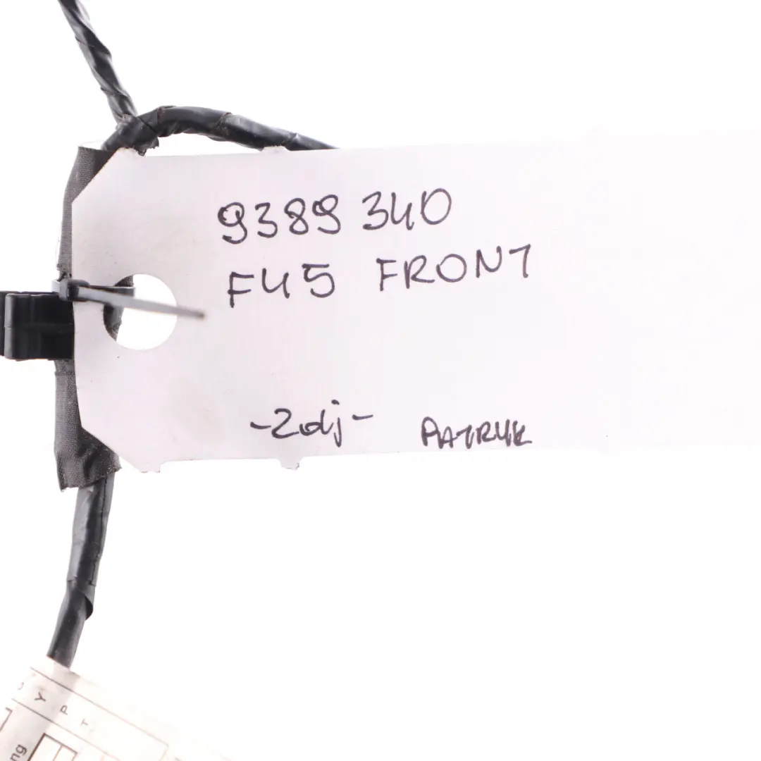 Parking Sensor Wiring Front Bumper PDC Loom Cable Harness to BMW F45 with Part number 9361647 BMW F45 Parking Sensor Wiring Front Bumper PDC Loom Cable Harness - SKU 9361647 - Part number 9361647