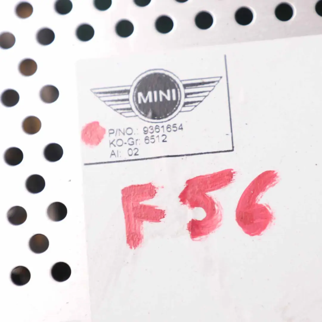 Radio Player Mini F55 F56 CD Bluetooth DAB Control Unit Module to with Part number 9361654 Radio Player Mini F55 F56 CD Bluetooth DAB Control Unit Module - SKU 9361654 - Part number 9361654