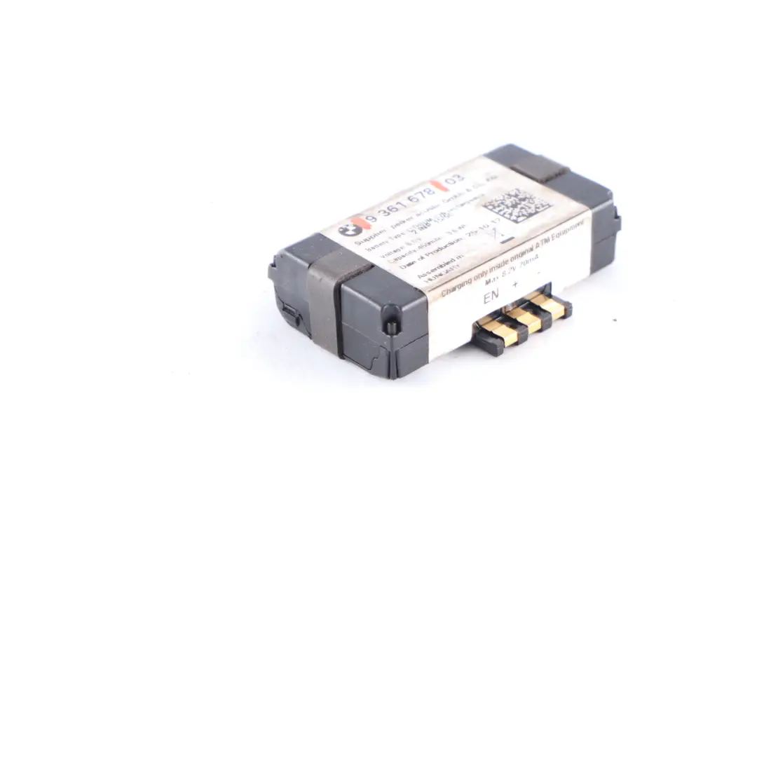 Telematic Control Unit Battery to BMW 5 Series G11 G30 with Part number 9361678 BMW 5 Series G11 G30 Telematic Control Unit Battery - SKU 9361678 - Part number 9361678