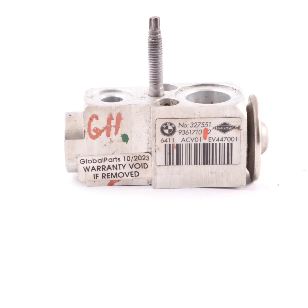 Expansion Valve BMW G11 G30 G31 Air Conditioning A/C Valve to with Part number 9361710 Expansion Valve BMW G11 G30 G31 Air Conditioning A/C Valve - SKU 9361710 - Part number 9361710