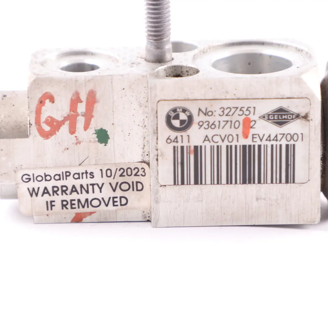  Expansion Valve BMW G11 G30 G31 Air Conditioning A/C Valve - SKU 9361710 - Part number 9361710