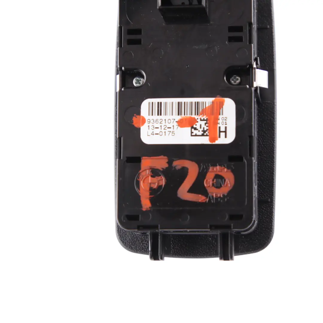 BMW F10 F11 F20 F30 F31 F36 Interruttore alzacristalli lato guida destro - SKU 9362107-1 - Numero di parte 9362107