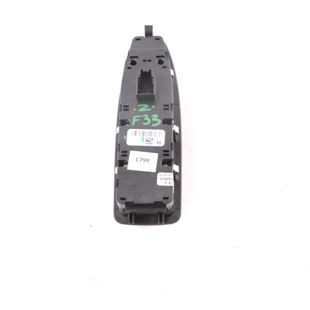 Window Lifter Switch BMW F23 F33 Driver's Side Door Control Panel Unit to with Part number 9362132 Window Lifter Switch BMW F23 F33 Driver's Side Door Control Panel Unit - SKU 9362132 - Part number 9362132