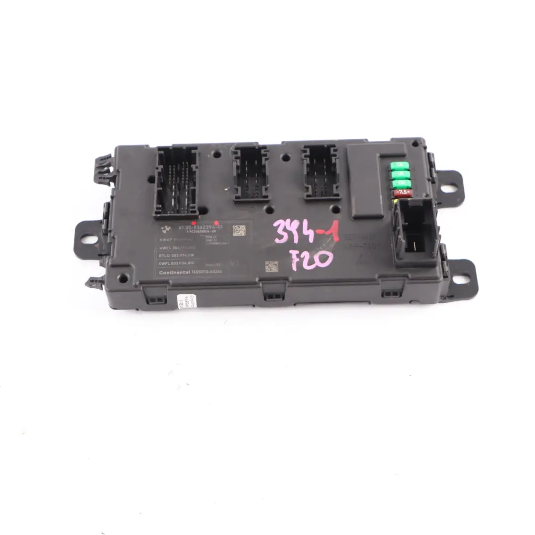 Body Control Module BMW F20 F21 F30 F31 F32 F34 F36 REM Unit to with Part number 9362394 Body Control Module BMW F20 F21 F30 F31 F32 F34 F36 REM Unit - SKU 9362394-1 - Part number 9362394