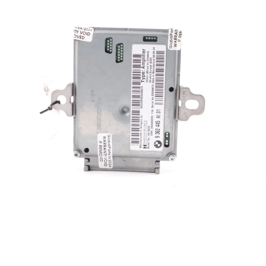 Wzmacniacz Audio Harman Kardon do BMW F20 F21 F22 o numerze 9362445 BMW F20 F21 F22 Wzmacniacz Audio Harman Kardon - SKU 9362445 - Numer Części 9362445