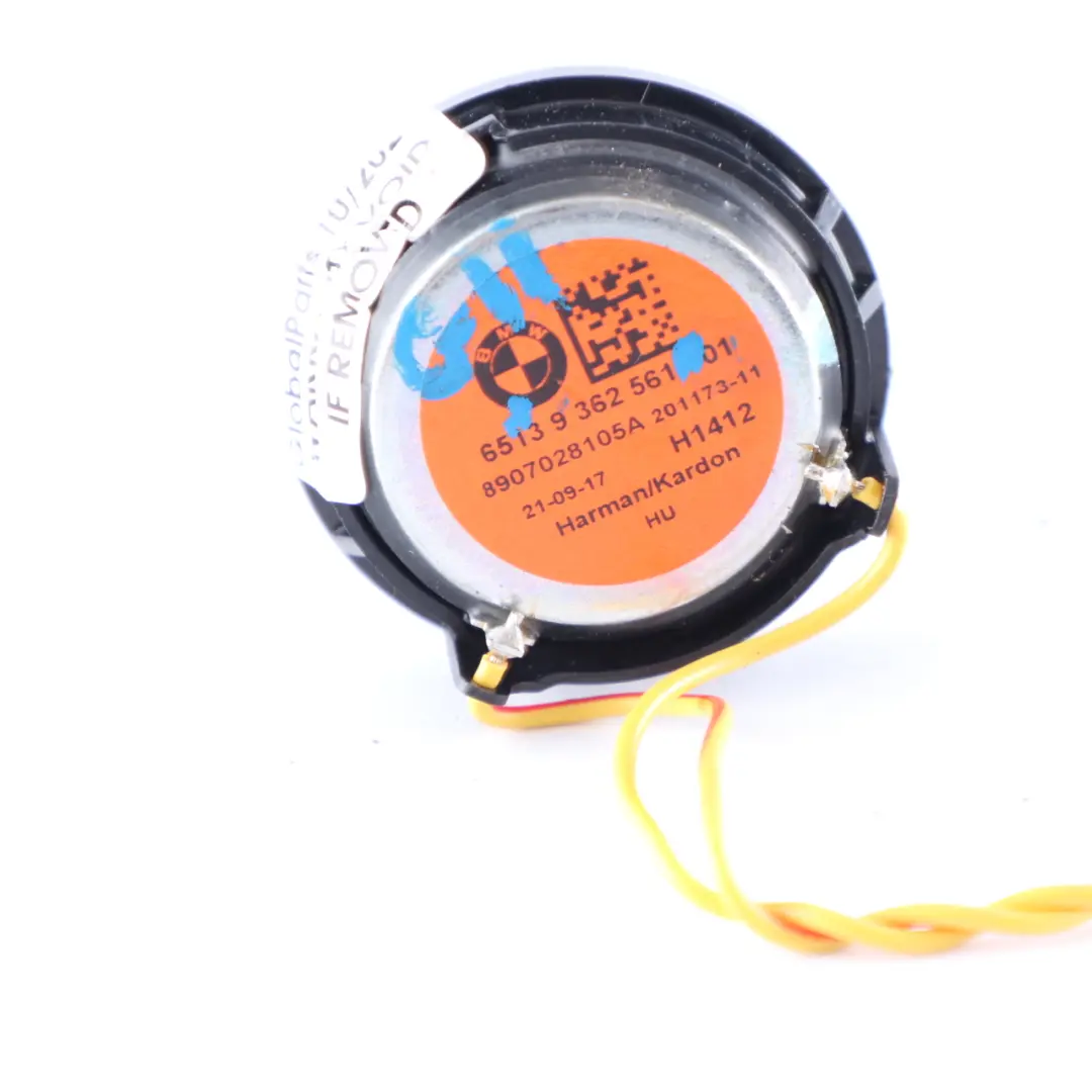 Hochtöner Vorderseite Tür Karte Harman Kardon für BMW G11 G12 G30 G32 F90 mit Teilenummer 9362561 BMW G11 G12 G30 G32 F90 Hochtöner Vorderseite Tür Karte Harman Kardon - SKU 9362561 - Teilenummer 9362561