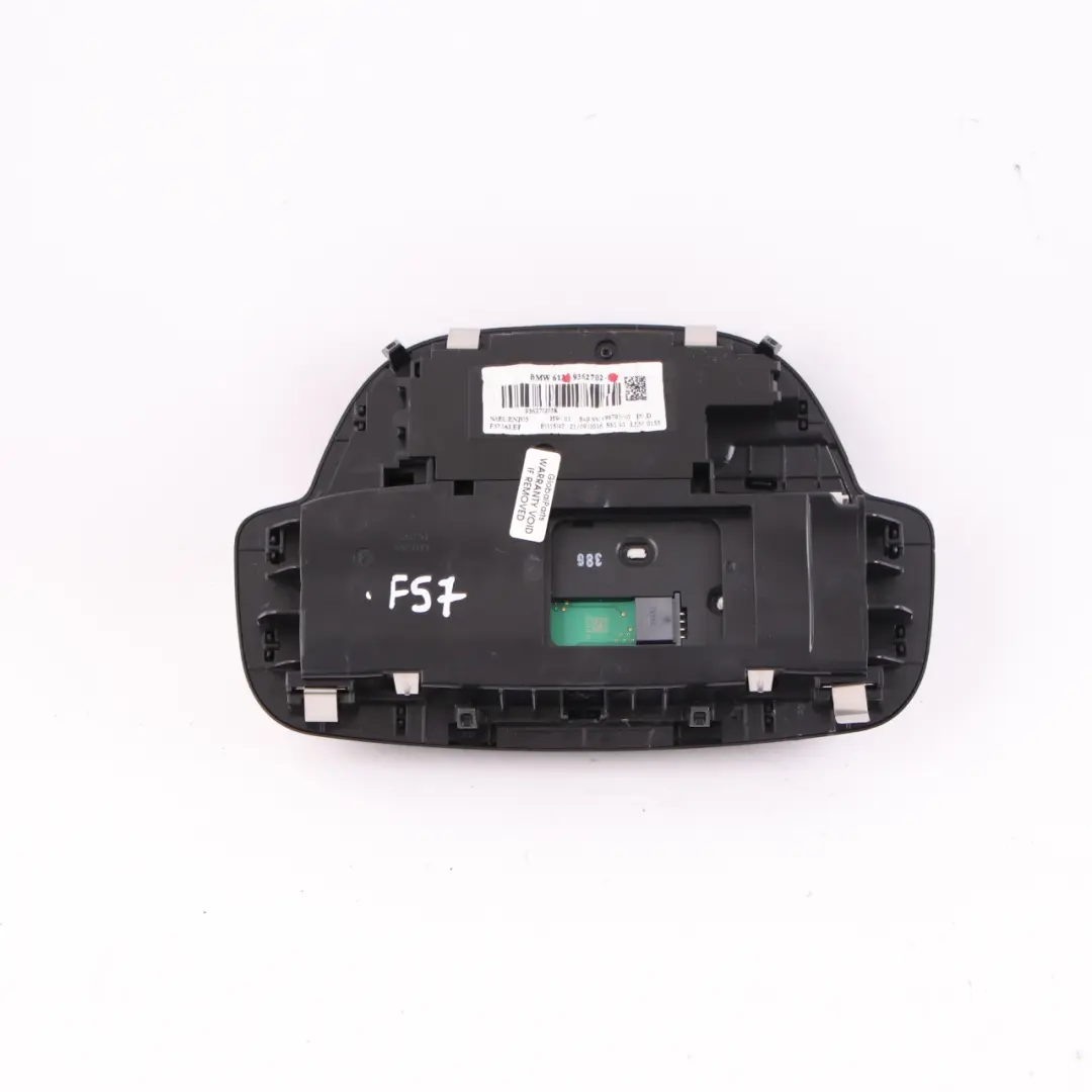 Interruptor Mini Cooper F57 Convertible Techo Unidad Operativa Plegable para con número de pieza 9362702 Interruptor Mini Cooper F57 Convertible Techo Unidad Operativa Plegable - SKU 9362702 - Número de pieza 9362702