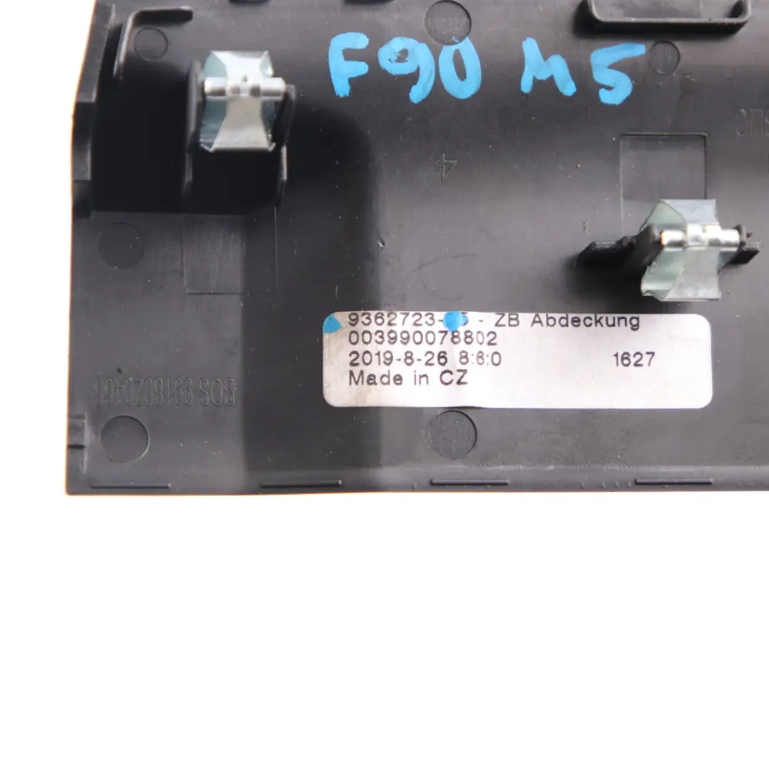 Pannello Di Rivestimento Per Console Centrale Nero per BMW G30 G31 con numero di parte 9362723 BMW G30 G31 Pannello Di Rivestimento Per Console Centrale Nero - SKU 9362723 - Numero di parte 9362723