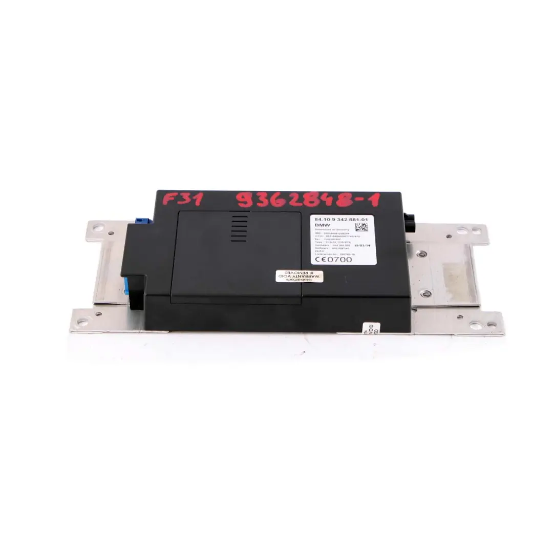 Módulo Telemática BMW F20 F21 F30 F31 Bluetooth Teleservicios GPS Unidad 9342881 para con número de pieza 9362848 Módulo Telemática BMW F20 F21 F30 F31 Bluetooth Teleservicios GPS Unidad 9342881 - SKU 9362848-1 - Número de pieza 9362848