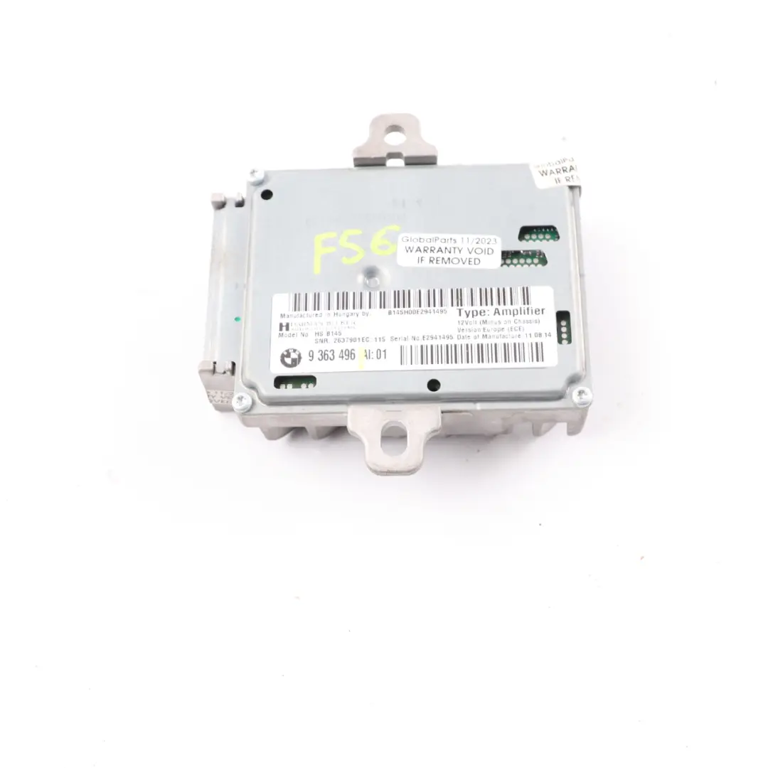 Mini F56 Modul Active Sound Design Audiosteuerungsmodul Harman Becker - SKU 9363496 - Teilenummer 9363496