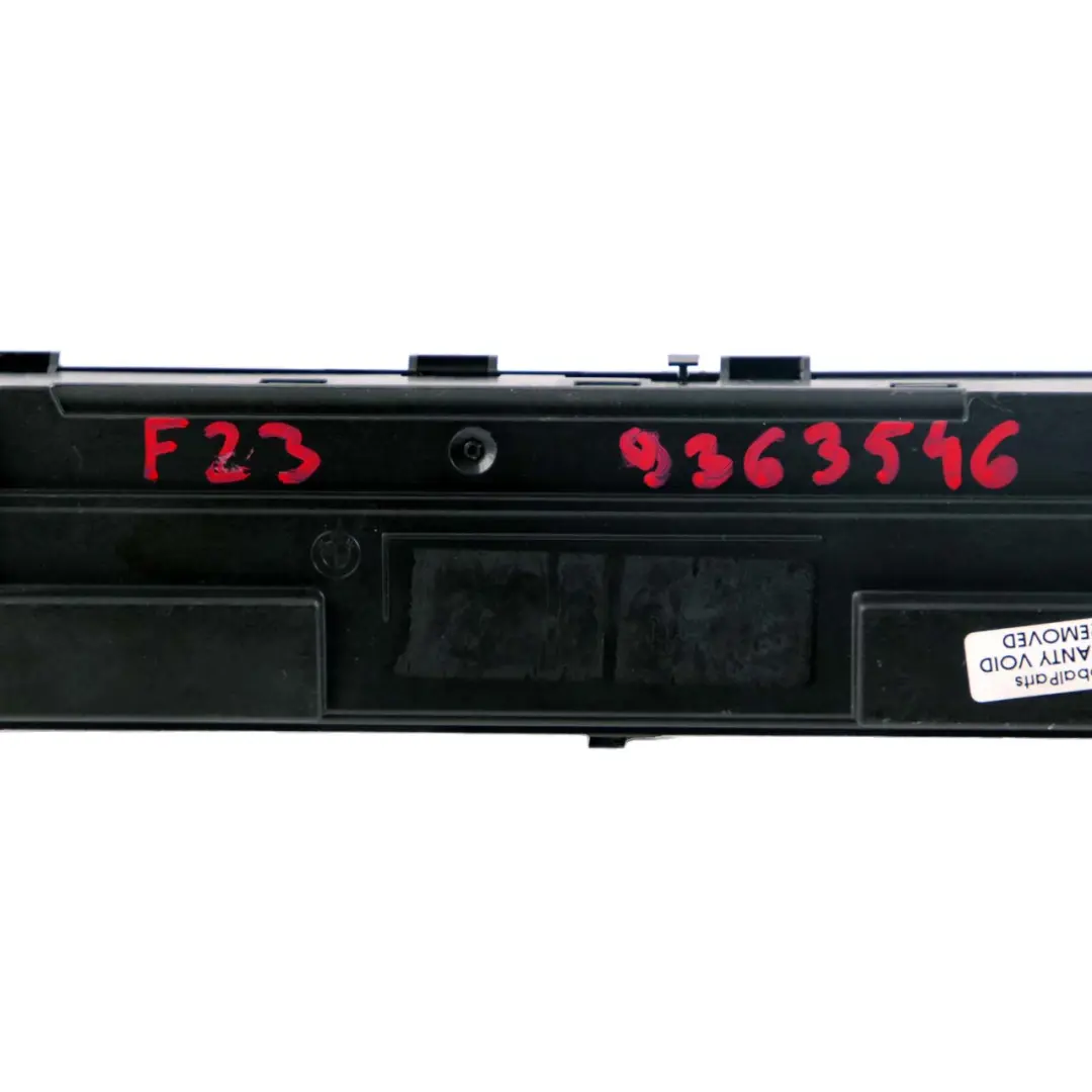 Panel Aire Acondicionado BMW F20 LCI F22 F23 F30 Control Automática para con número de pieza 9363546 Panel Aire Acondicionado BMW F20 LCI F22 F23 F30 Control Automática - SKU 9363546 - Número de pieza 9363546