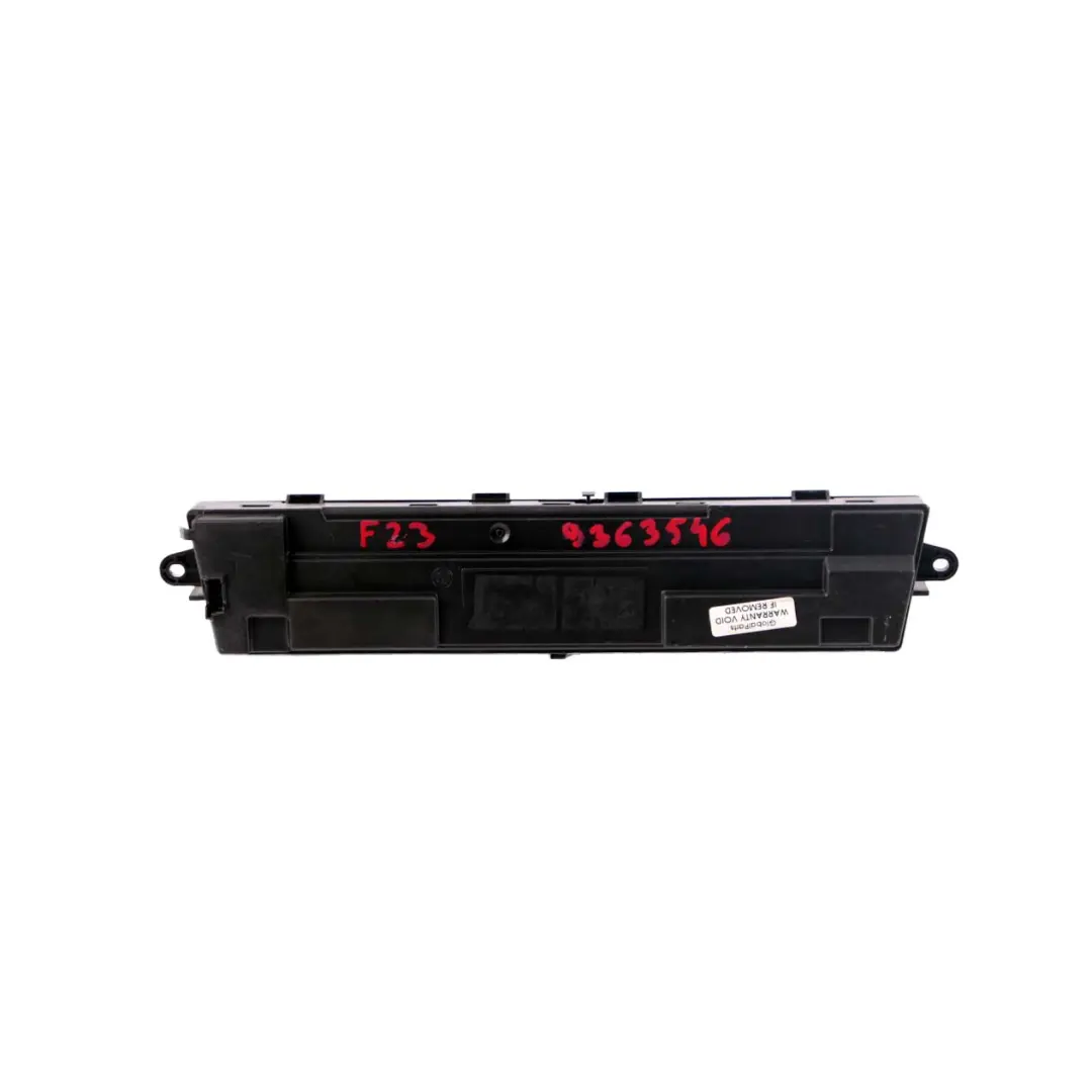  Panneau Climatisation BMW F20 LCI F22 F23 F30 Unité Commande Automatique - SKU 9363546 - Numéro de pièce 9363546