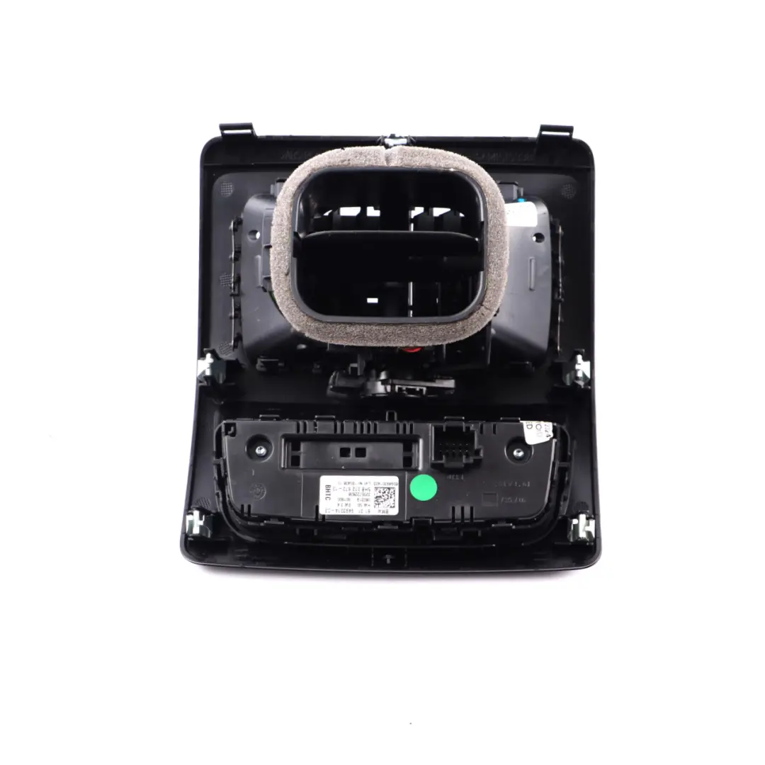 Centre Console Fresh Air Vent Grille Nozzle Trim to BMW X3 G01 Rear with Part number 9363822 BMW X3 G01 Rear Centre Console Fresh Air Vent Grille Nozzle Trim - SKU 9363822 - Part number 9363822