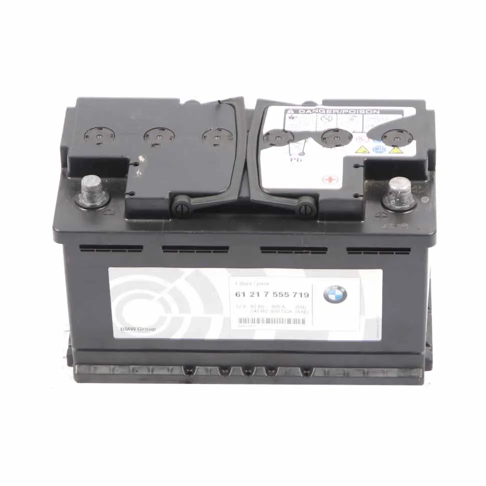 VRLA / AGM 12V Accumulator Battery 80Ah 800A 7555719 to BMW with Part number 9364593 BMW VRLA / AGM 12V Accumulator Battery 80Ah 800A 7555719 - SKU 9364593 - Part number 9364593