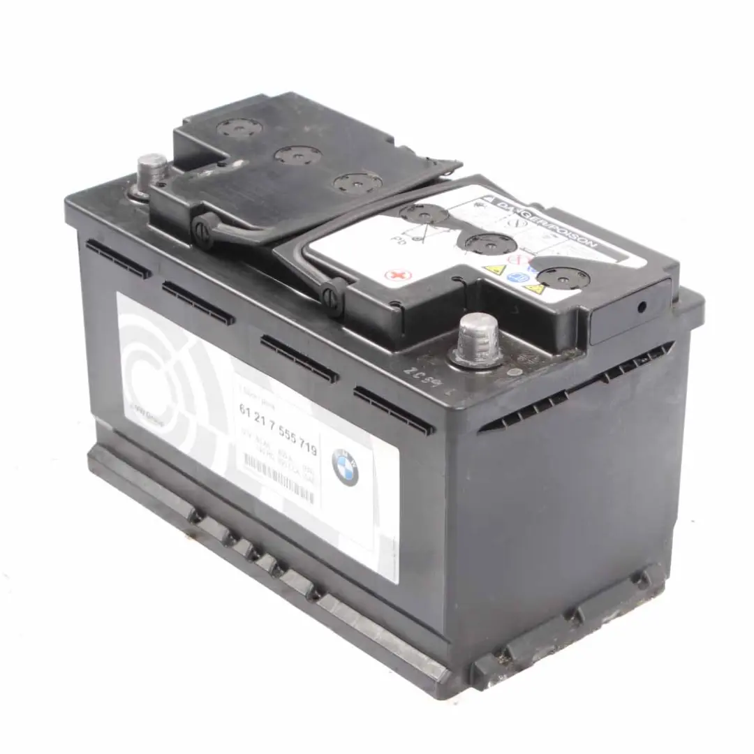 BMW VRLA / AGM 12V Accumulator Battery 80Ah 800A 7555719 - SKU 9364593 - Part number 9364593