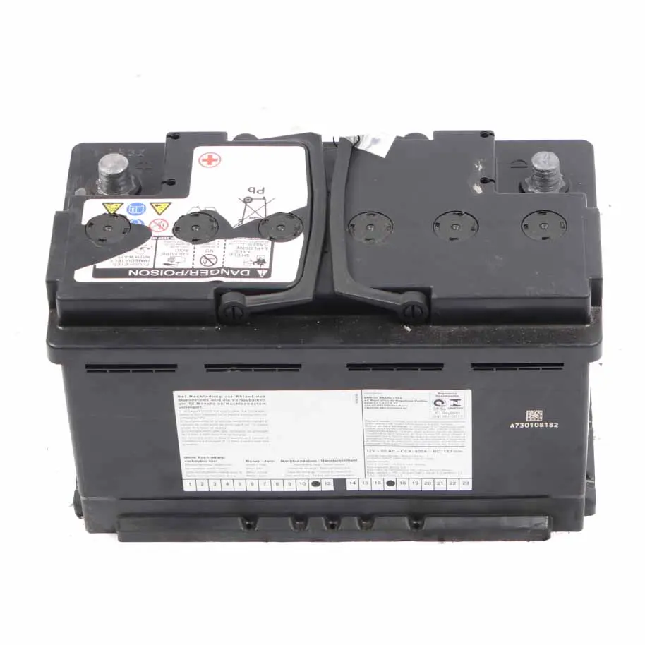 BMW VRLA / AGM 12V Accumulator Battery 80Ah 800A 7555719 - SKU 9364593 - Part number 9364593